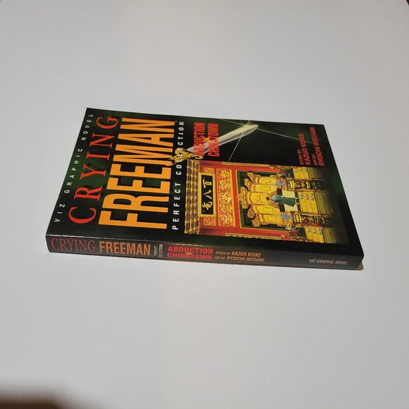 Crying Freeman Perfect Collection Abduction In Chinatown 1st Printing 1996 Viz - Picture 6 of 8
